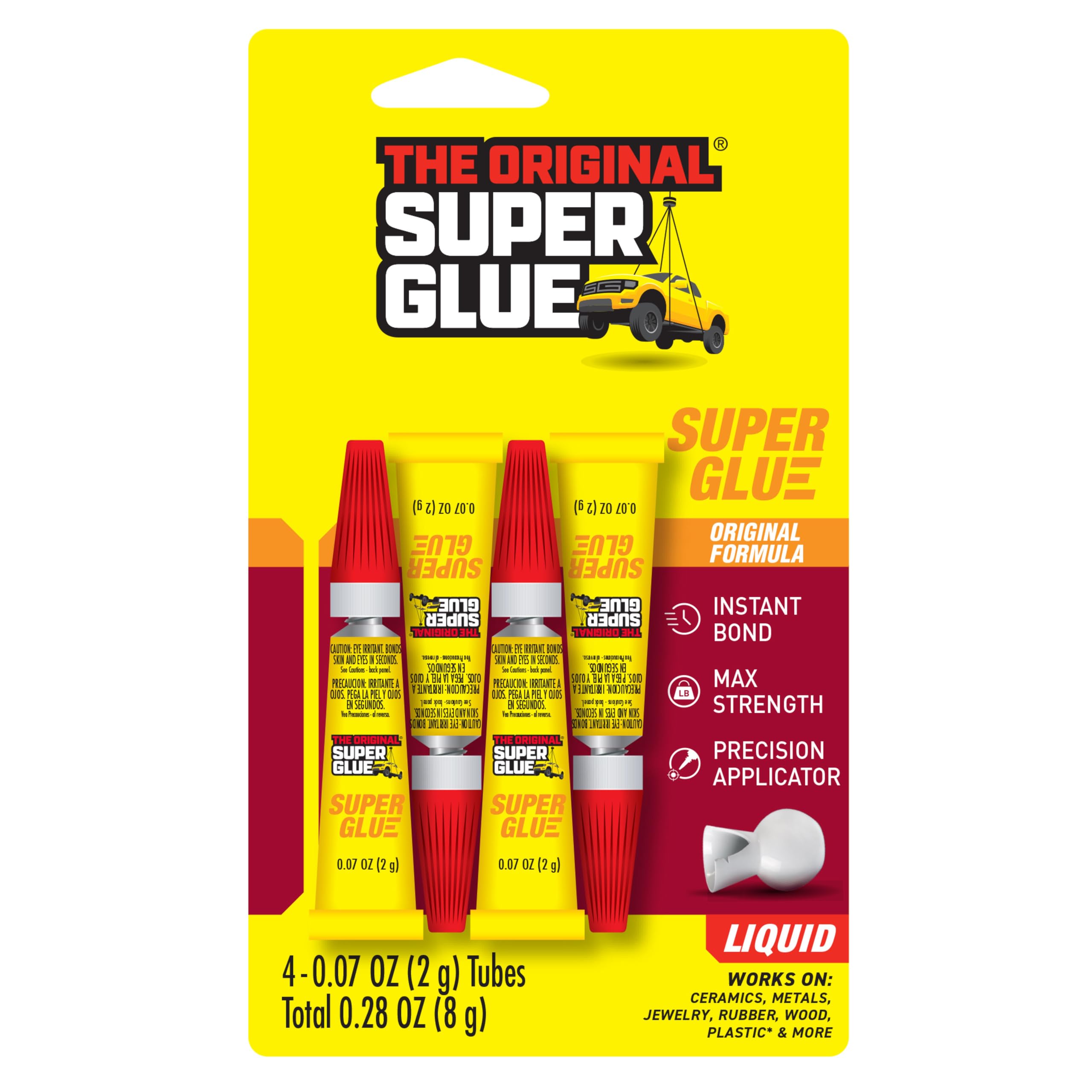 Amazon.com: Super Glue Corp/pacer Tech SGH24J, 4 Pack (4-0.07oz/2g